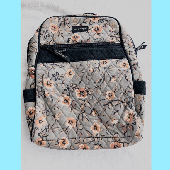 Longaberger Handbags - Longaberger Flower Backpack